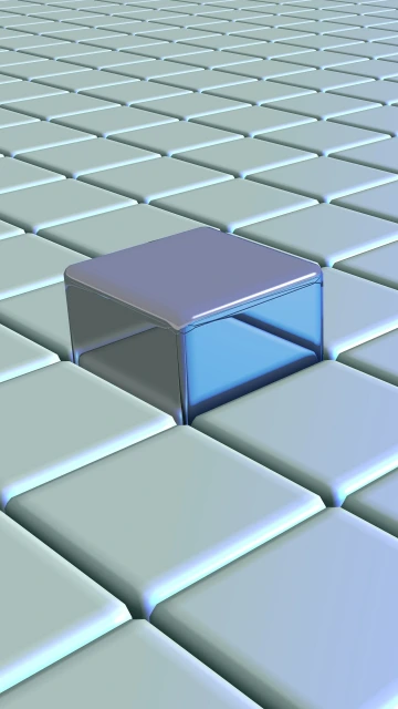 3D Cube Pattern Background