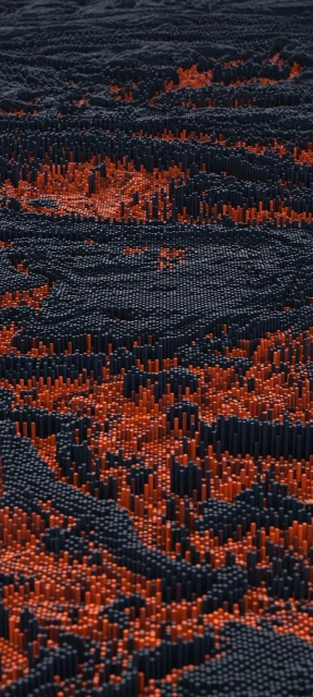 Abstract 3D Terrain