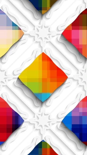 Abstract Color Pattern Design