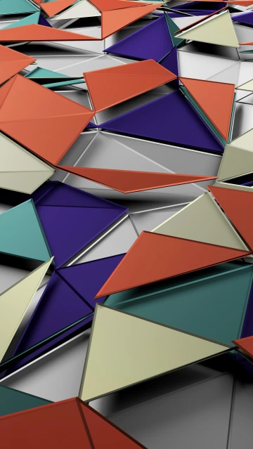 Abstract Triangular Pattern