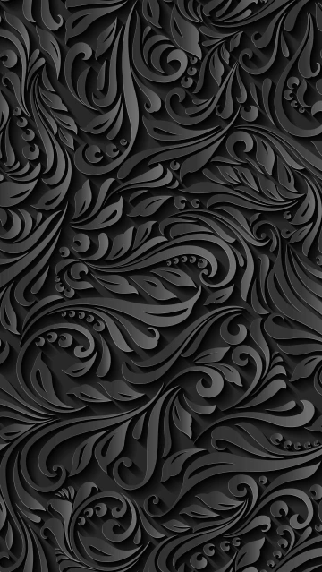 Black Ornamental Pattern