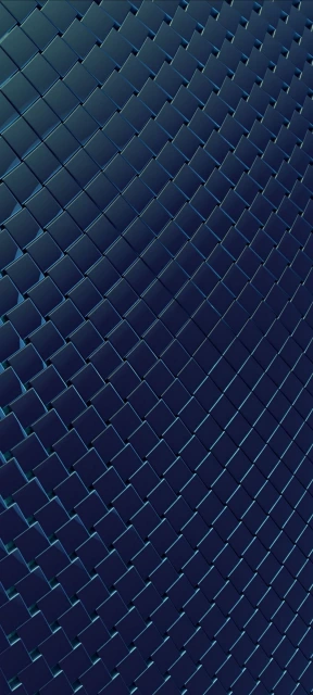 Blue 3D Tile Pattern