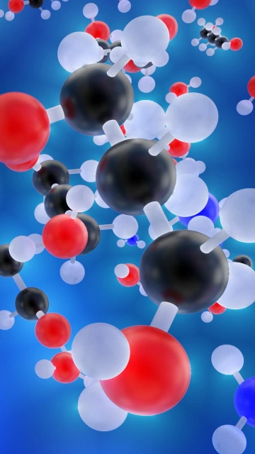 Chemical Molecules 3D Model