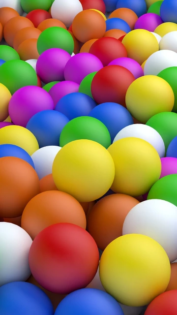 Colorful 3D Balls