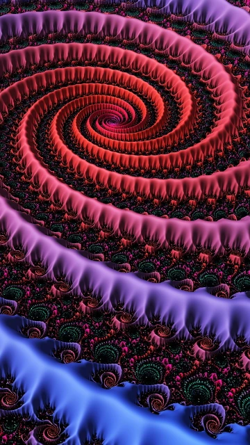 Colorful Fractal Pattern