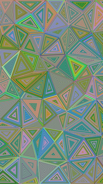 Colorful Triangle Pattern