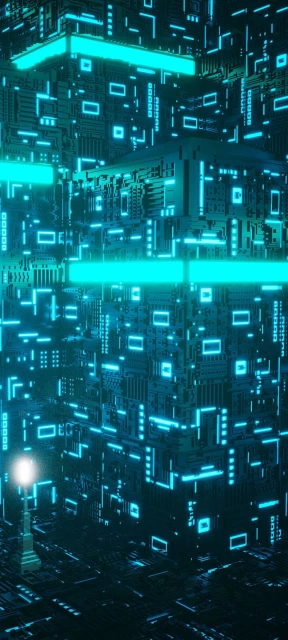 Cyber City Neon Lights