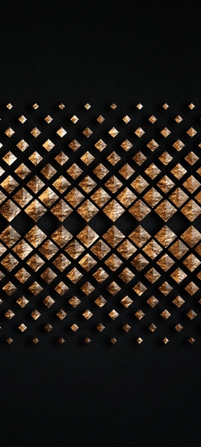 Golden Diamond Pattern