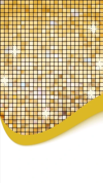 Golden Tile Background