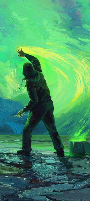 Green Aura Art