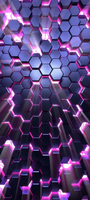 Hexagonal Light Pattern