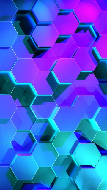 Hexagonal Light Patterns