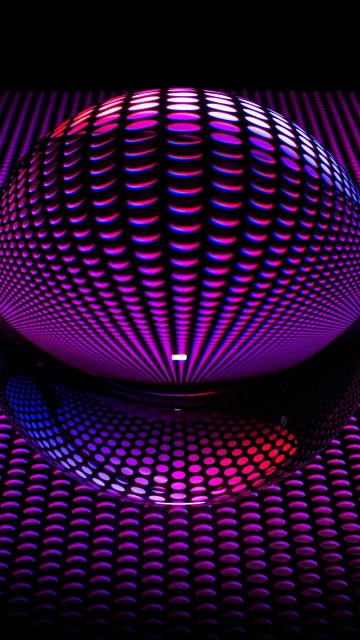 Iridescent Sphere Pattern