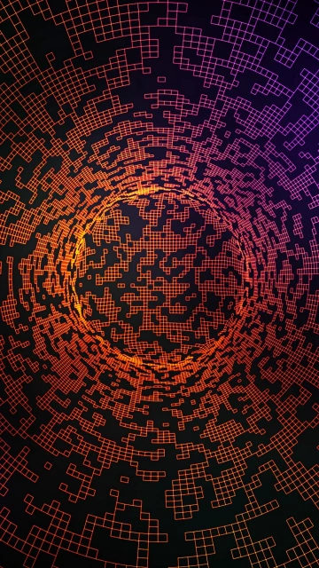 Pixel Tunnel Gradient