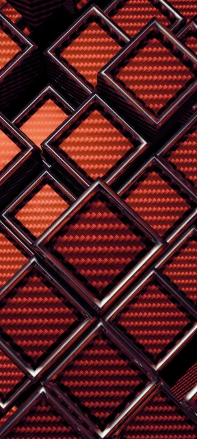 Red Carbon Fiber Pattern