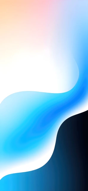 Abstract Blue Gradient Waves