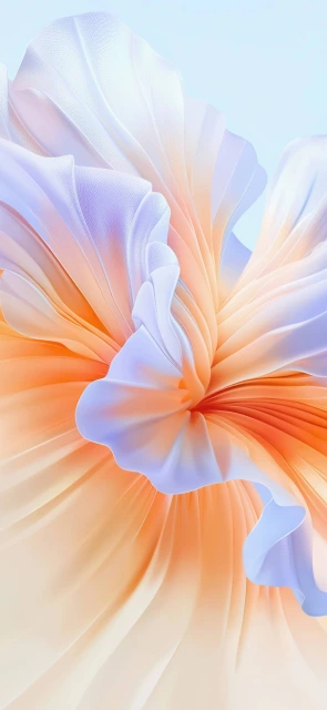 Abstract Floral Wallpaper