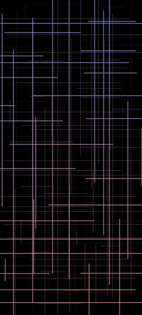 Abstract Lines on Black Background