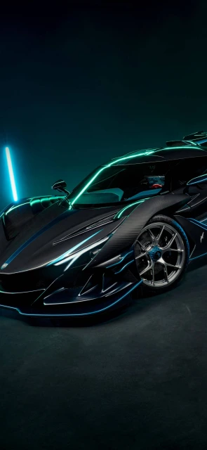 Apollo Intensa Emozione With Blue Neon Lights