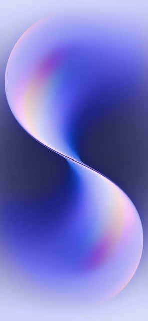 Blue Abstract Gradient Shape