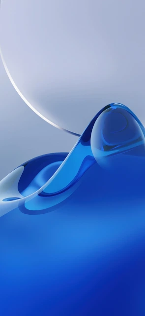 Blue Liquid Abstract Background
