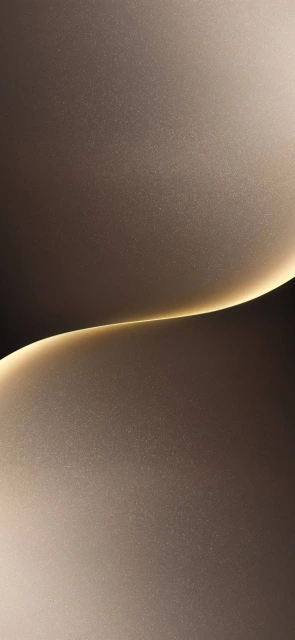 Curved Golden Gradient Light