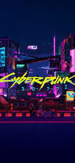Cyberpunk Neon Cityscape