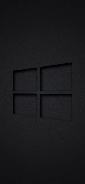 Dark Textured Windows Logo