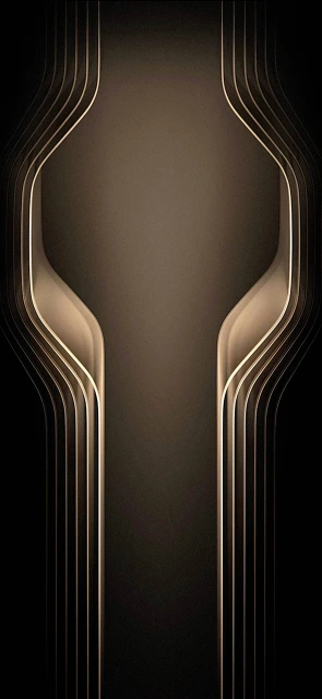 Golden Symmetry Abstract Background