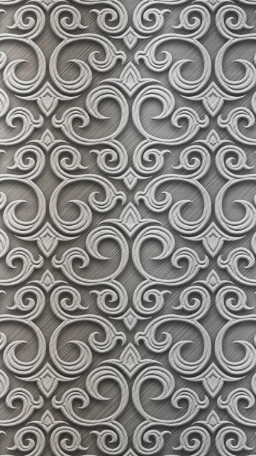 Gray Scroll Pattern Background