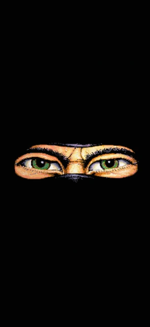 Green Eyes Illustration
