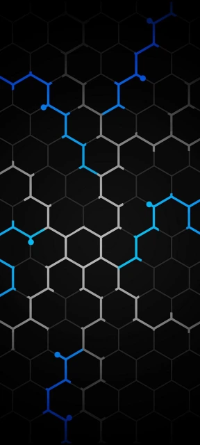 Hexa Black Abstract Background