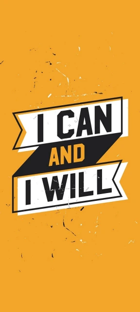 I Can and I Will Background