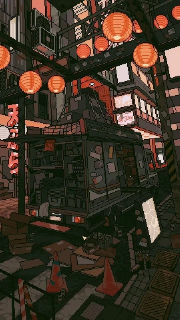 Japanese Street Food Truck Scene