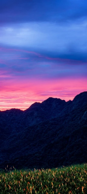 Mountain Sunrise Background