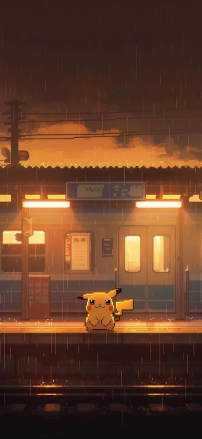 Pikachu Pixel Art Station