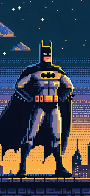 Pixel Art Batman