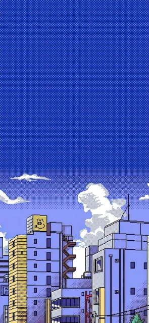 Pixel Art Cityscape