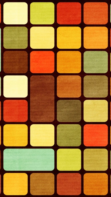 Retro Color Grid Pattern