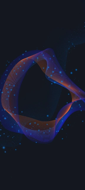 Sound Waves Black Background