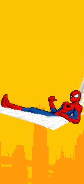Spider Man on Web