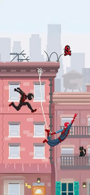 Spider Man Pixel Art Game