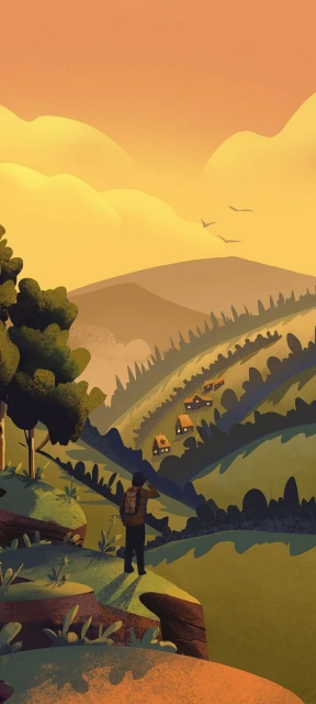 Vector Alone Background