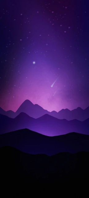 Vector Fantasy Night Background