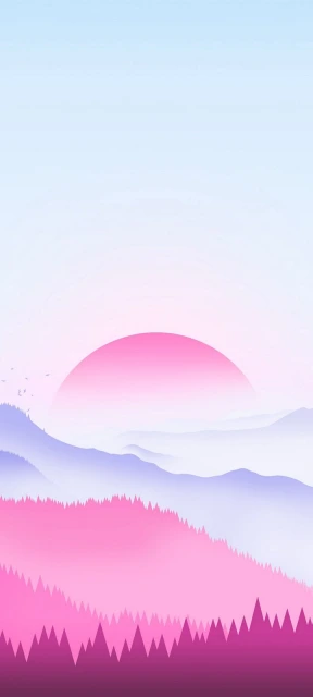 Vector Soft White Sunrise Background