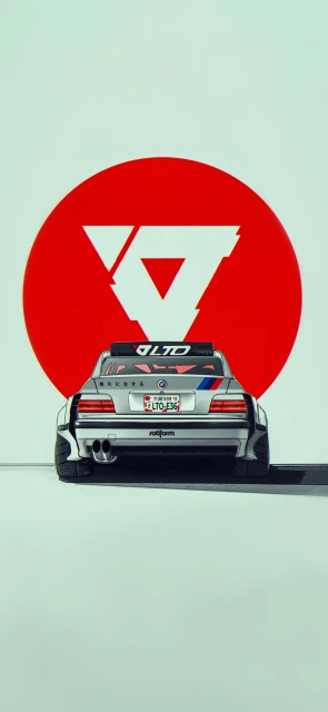Alto car with red circle logo