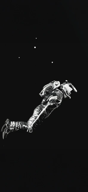 Astronaut Floating in Space