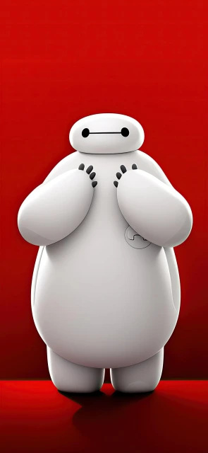 Baymax character illustration