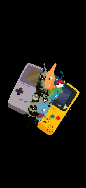 Pokemon Game Boy Color Illustration