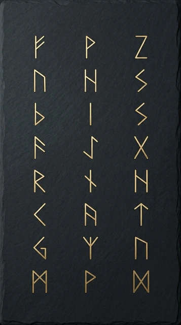 Runic Alphabet Symbols